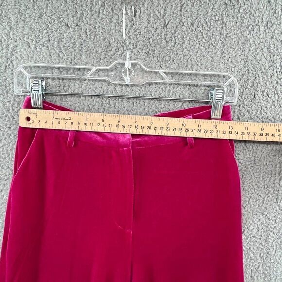 NWT SIX/FIFTY bright pink velour pants comfy barbie size extra small - Picture 5 of 14